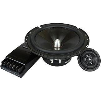 Динамики компонентные 2-х полосные 6.5" (16.5 см) 125 Вт черные (2 шт) SX65CS PHOENIX GOLD