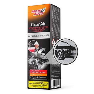 Очиститель кондиционера "black" 150мл MOJE AUTO