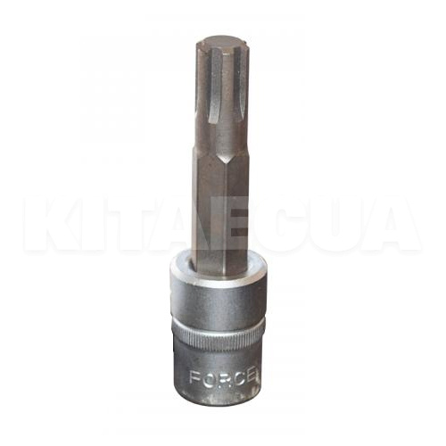 Головка торцевая с звездообразной с насадкой (закругленные вершины) M14 1/2" 100 мм FORCE (FOR 34910014)