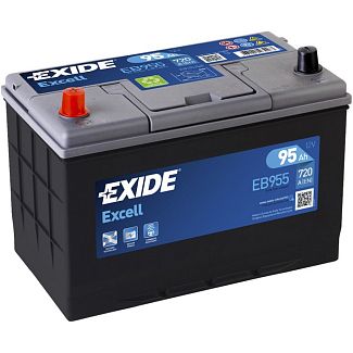 Акумулятор автомобільний 95Ач 720А "+" зліва EXIDE