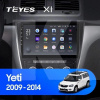 Штатная магнитола X1 2+32Gb 10" Skoda Yeti 5L 2009-2014 Teyes (26868)