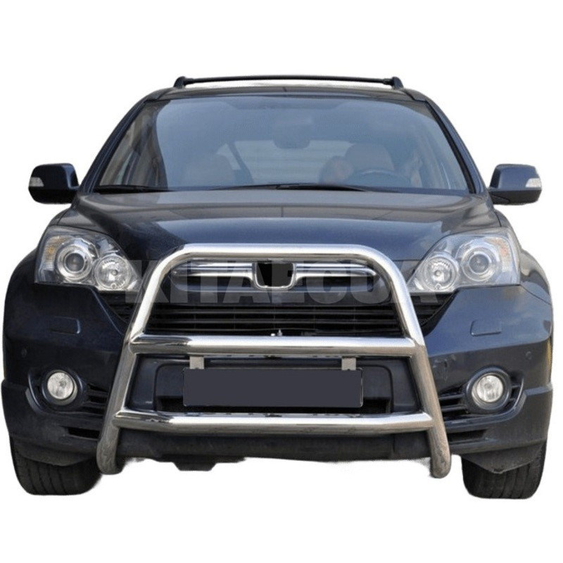 Кенгурятник WT018 Honda CRV 2007-2011 нержавеющая сталь CAN (dd22467) - 2