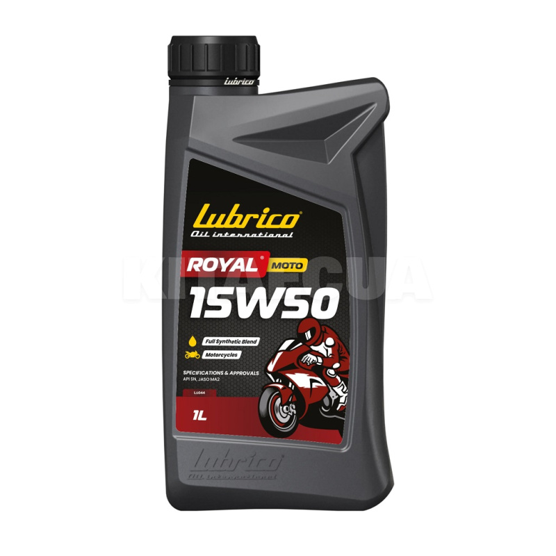 Масло моторное синтетическое 1л 15W-50 ROYAL MOTO LUBRICO (L-1044-10100010)