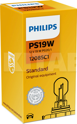 Лампа розжарювання 12V 19W Vision PHILIPS (PS 12085 C1) - 4