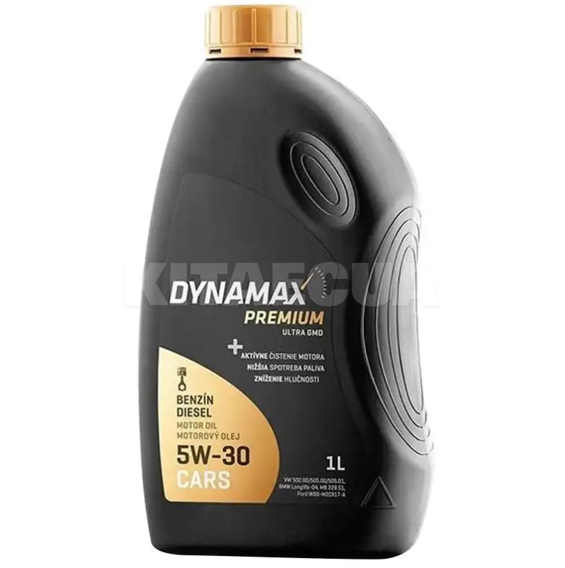 Масло моторное синтетическое 1л 5W-30 PREMIUM ULTRA C4 DYNAMAX (502048)