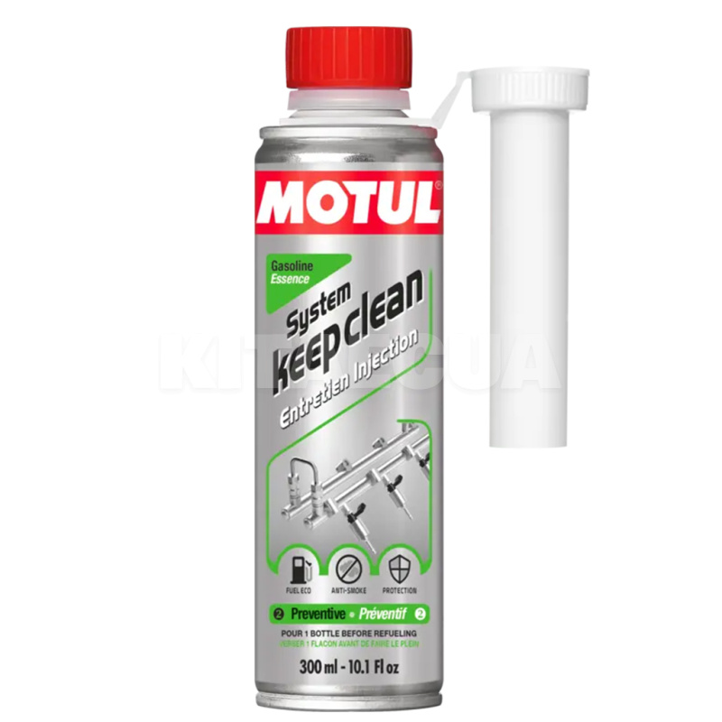 Присадка-очиститель в бензин 300мл System Keep Clean Gasoline MOTUL (107810)