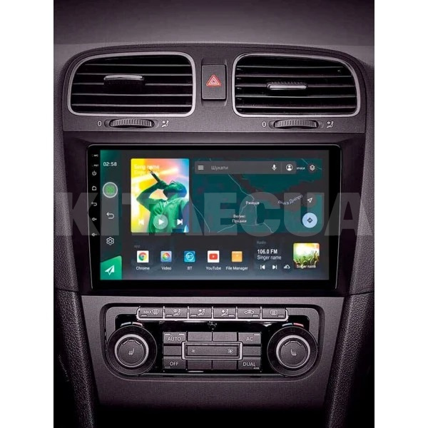 Штатная магнитола X9464 4+64 ГБ 9" Volkswagen Golf 6 2006-2018 SIGMA4car (33966) - 2