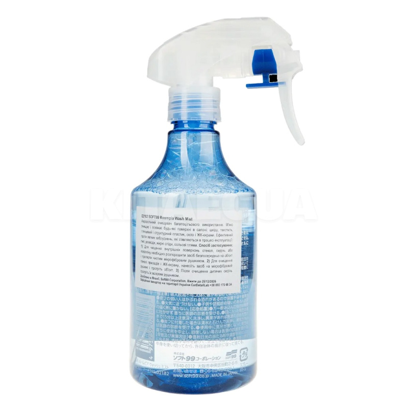 Очиститель салона Roompia Wash Mist 300мл SOFT99 (02182) - 3