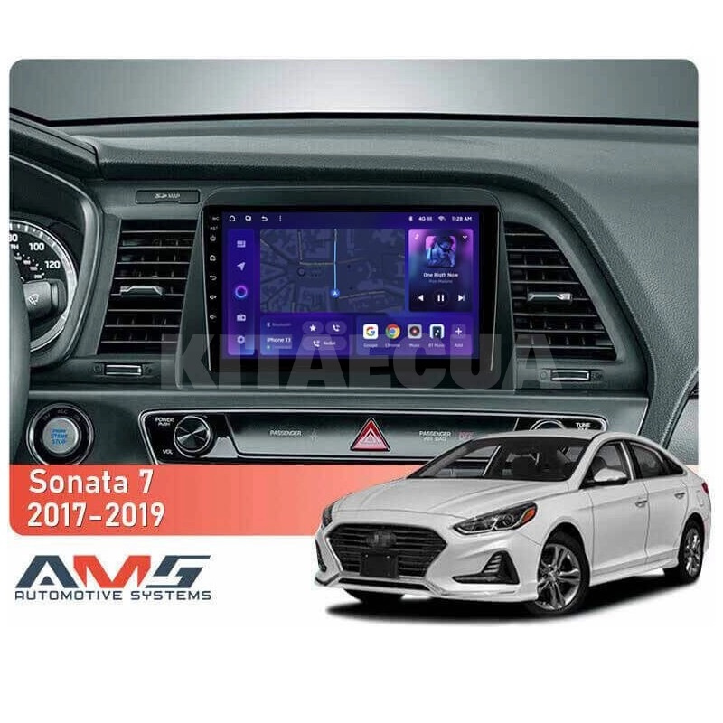 Штатна магнітола MOSS M3 4+32 ГБ 9" Hyundai Sonata 7 LF 2017-2019 AMS (50011) - 2