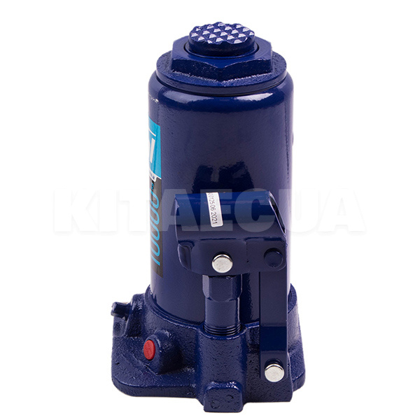 Домкрат гидравлический бутылочный до 10т (195мм-375мм) телескопический IronHAND (IH-195357D) - 7