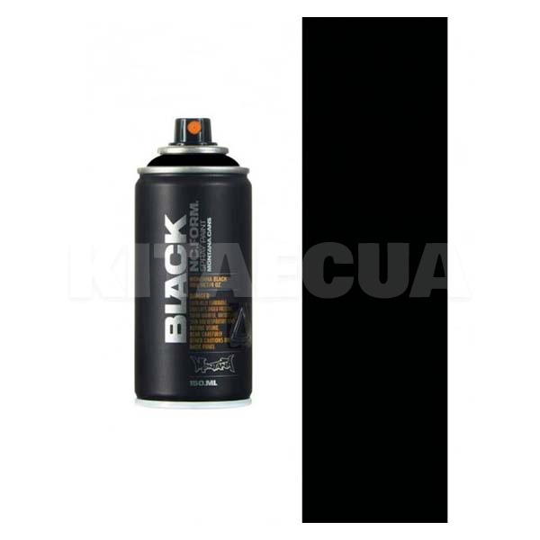 Фарба чорна 150мл матова BLK 9001 Black MONTANA (314414-MONTANA)