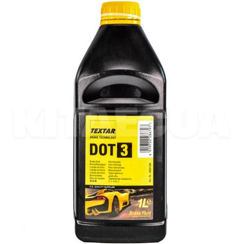 Тормозная жидкость 1л DOT3 TEXTAR (95001200)