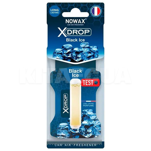 Ароматизатор "чёрный лёд" X Drop Black Ice NOWAX (NX07727)