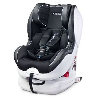 Автокресло детское Defender Isofix Plus Black 0-18 кг Caretero