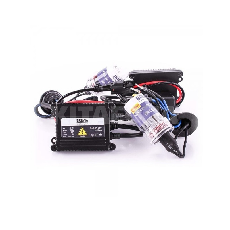 Комплект ксенону HB4 35W 12V (P22d) 6000К + Super Slim Ballast BREVIA (15662)