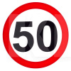 Наклейка знак " 50 " діам. 130 мм VITOL (STICKER-50)
