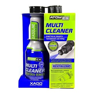 Очиститель топливной системы бензинового двигателя AtomEx Multi Cleaner 250мл XADO