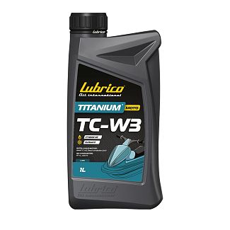 Масло моторное синтетическое 1л TITANIUM MOTO TC-W3 2T LUBRICO