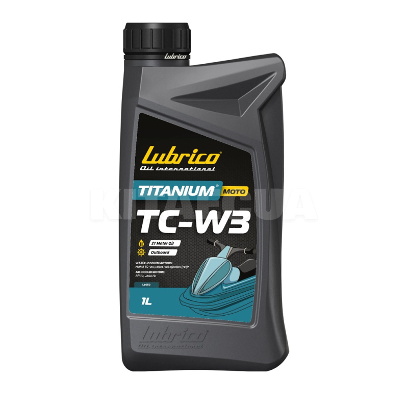 Масло моторное синтетическое 1л TITANIUM MOTO TC-W3 2T LUBRICO (L-1050-10100010)