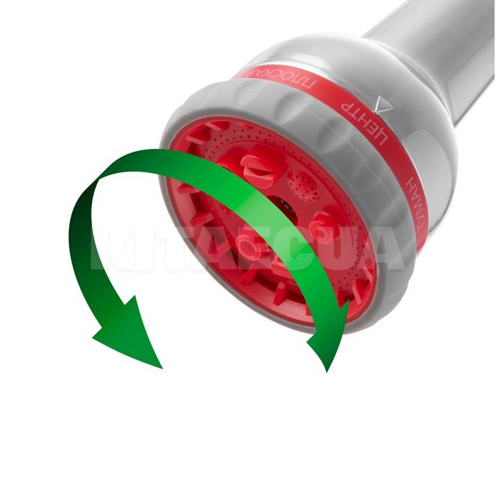 Пистолет-распылитель для полива хромированный Intertool (GE-0004) - 4