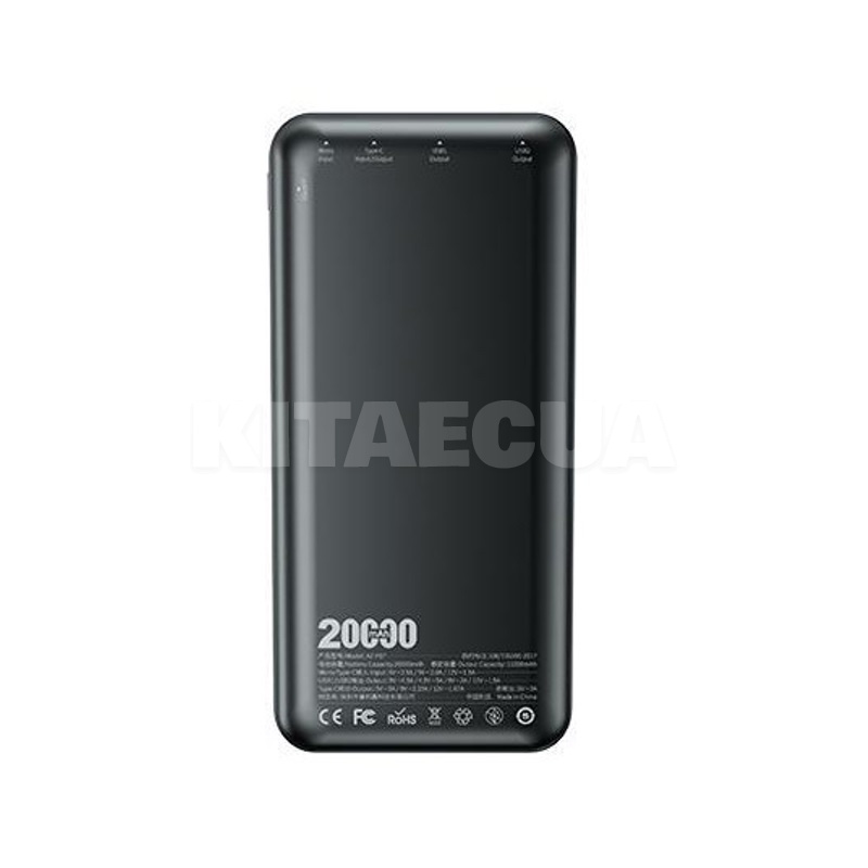 Повербанк Azeada Chuangnon AZ-P07 20000mAh 22.5W черный Proda (AZ-P07-BK) - 2