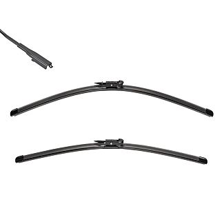 Щетка стеклоочистителя (дворник) 650/475мм бескаркасная (компл) VALEO