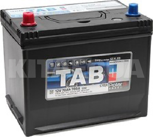 Акумулятор автомобільний 60Ач 600А "+" праворуч TAB (TAB POLAR 60 JIS)