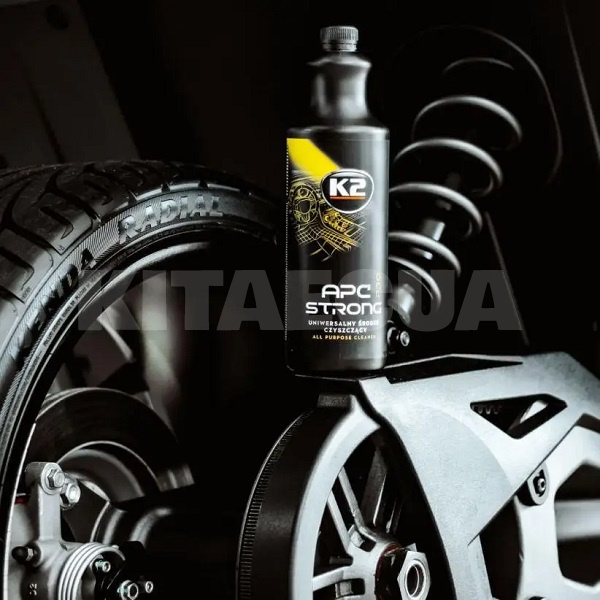 Очищувач оббивки салону 1л APC Strong PRO концентрат K2 (D00111) - 3