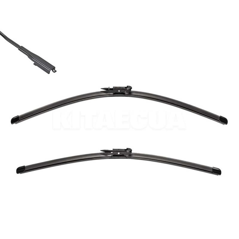 Щетка стеклоочистителя (дворник) 650/475мм бескаркасная (компл) VALEO на BYD Han (HC-5205110/HC-520521)