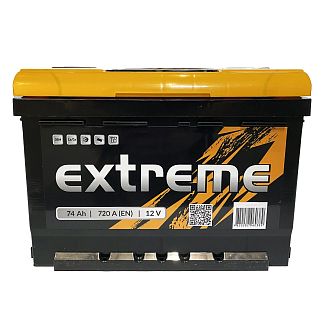 Акумулятор автомобільний 74Ач 720А "+" праворуч EXTREME