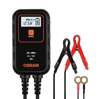 зарядний пристрій для акумулятора 6В/12В 4А Osram