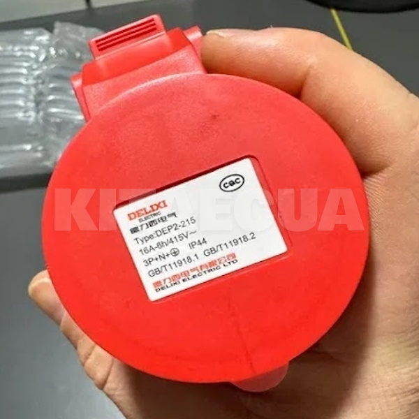 Переходник Red CEE 16A – Schuko 16A (розетка) FEYREE (P-CEER) - 5