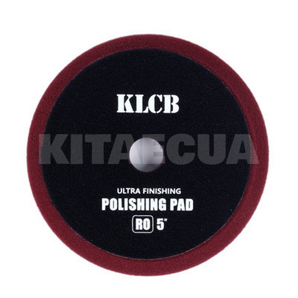 Коло для полірування напівтвердий 123мм бордовий RO Polishing pad KLCB (KA-P015)
