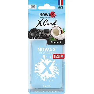 Ароматизатор кокос X CARD Соconut NOWAX
