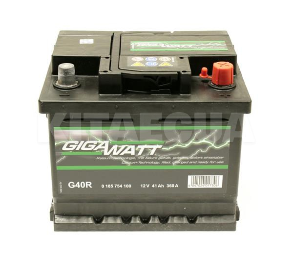 Акумулятор автомобільний 41Ач 360А "+" праворуч GIGAWATT (GW 0185754100)