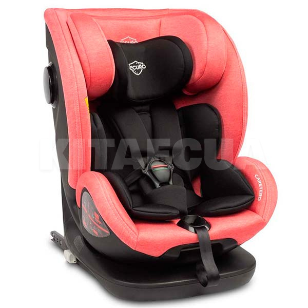 Автокрісло дитяче Securo I-SIZE Isofix 0-36 кг рожеве Caretero (TERO-18551)