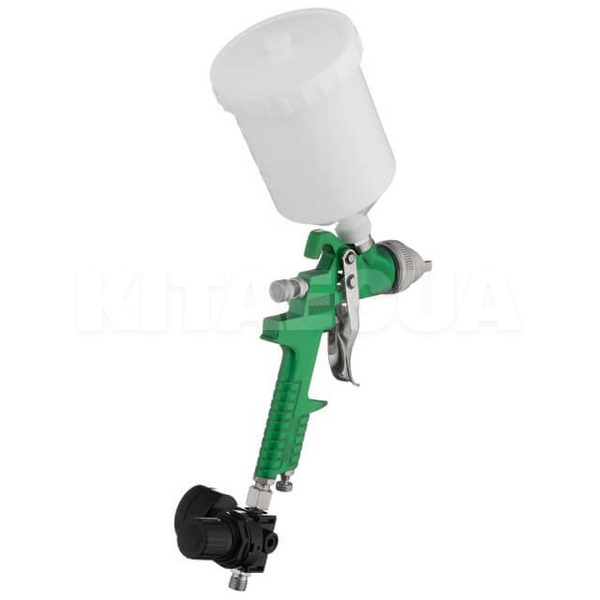 Краскопульт пневматический HVLP 1.3мм 3 бар бачок 600м Intertool (PT-0102-INTERTOOL) - 5
