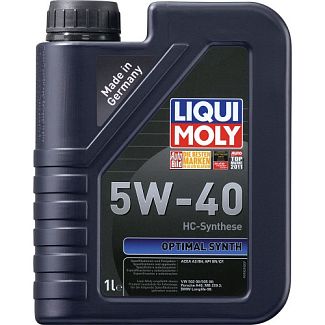 Масло моторное синтетическое 1л 5W-40 Optimal Synth LIQUI MOLY