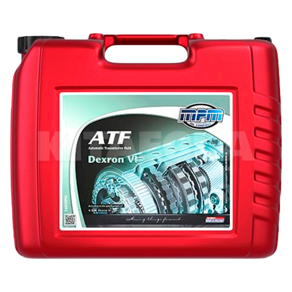 Олія трансмісійна синтетична 20л ATF Dexron VI MPM (MPM 16020VI)
