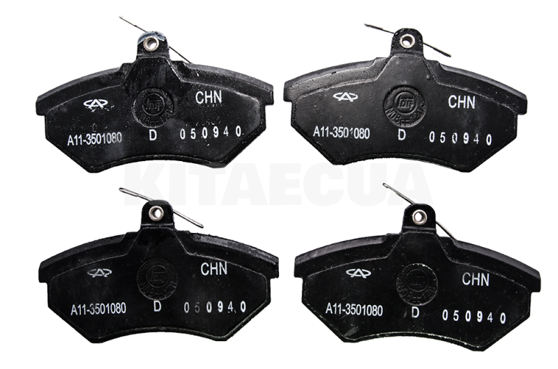 Колодки тормозные передние с ушком ОРИГИНАЛ на TIGGO 1.6-1.8 (T11-3501080) - 6