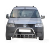 Кенгурятник WT003 Volkswagen Caddy 2004-2010 60мм нержавеющая сталь Caddy CAN (dug127393)