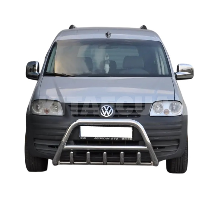 Кенгурятник WT003 Volkswagen Caddy 2004-2010 60мм нержавеющая сталь Caddy CAN (dug127393) - 2