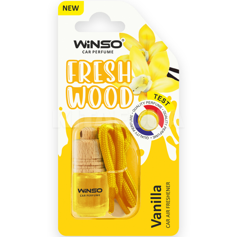 Ароматизатор "ваниль" 4мл Fresh WOOD Vanilla Winso (530310)