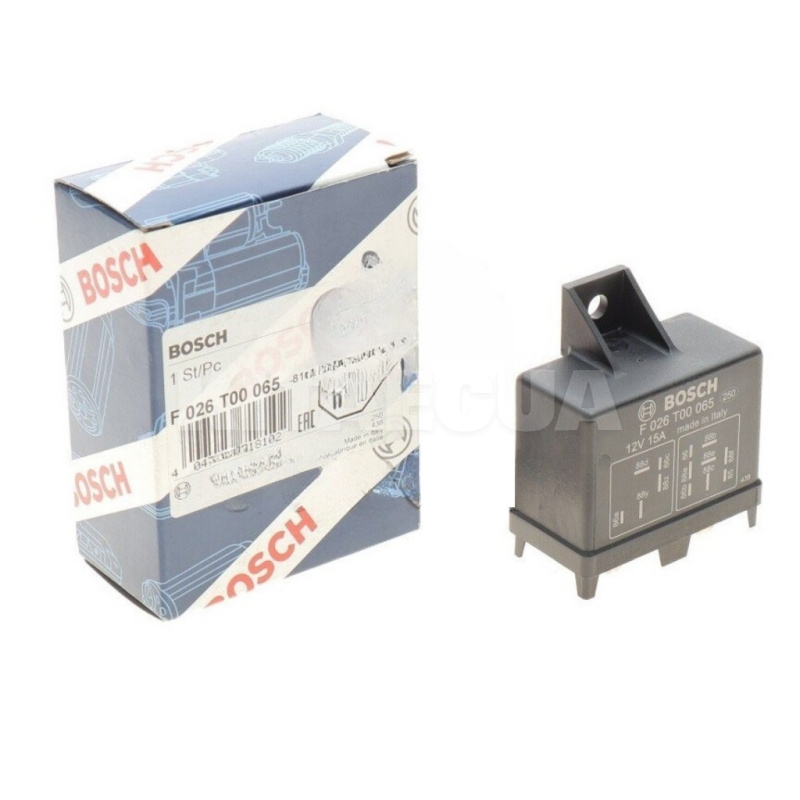 Реле 12B 15А Bosch (F026T00065) - 4