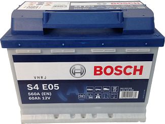 Аккумулятор автомобильный 60Ач 560А "+" справа Bosch