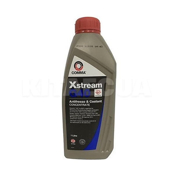 Антифриз-концентрат фиолетовый 1л G12++ G40 -36 °C Xstream COMMA (XSTREAM G40 KONC. 1L)