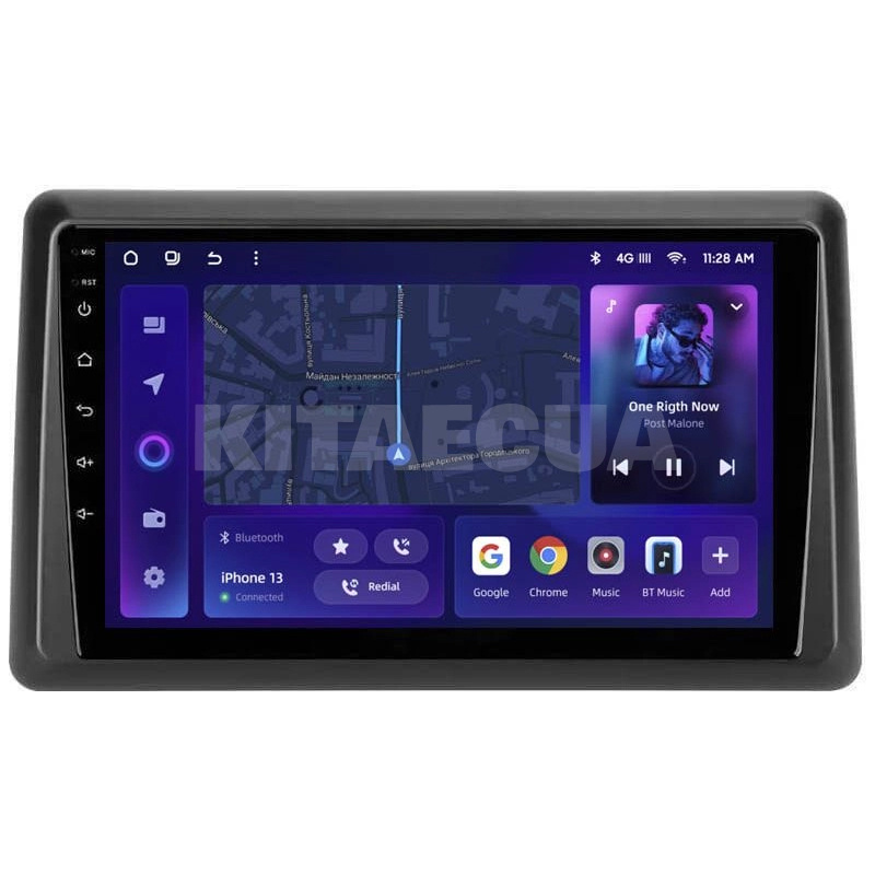 Штатна магнітола MOSS M2 4+32 Gb 9" Renault Duster HM 2 2020-2023 AMS (49411)
