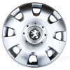 Колпаки R15 304 Peugeot серые 4 шт SJS (30827)