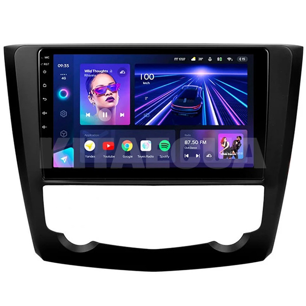 Штатна магнітола CC3 4+32 Gb 9" Renault Kadjar 2015-2017 (B) Teyes (46837)