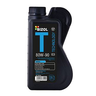 Масло трансмісійне мінеральне 1л 80W-90 Technology Gear Oil BIZOL